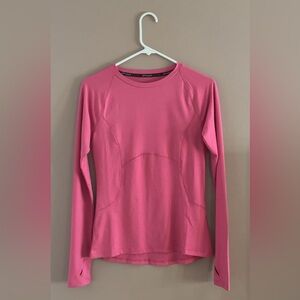 Spyder Pink Fitted Long Sleeve Tee
